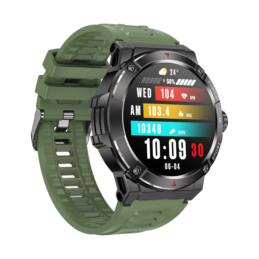 HENTIK MIX 3 GPS COMPASS 1.43'' AMOLED SCREEN 4GB Memory OFF-LINE MAP BLOOD OXYGEN SLEEP MONITORING MULTIPIE SPORTS MODES SMARTWATCH