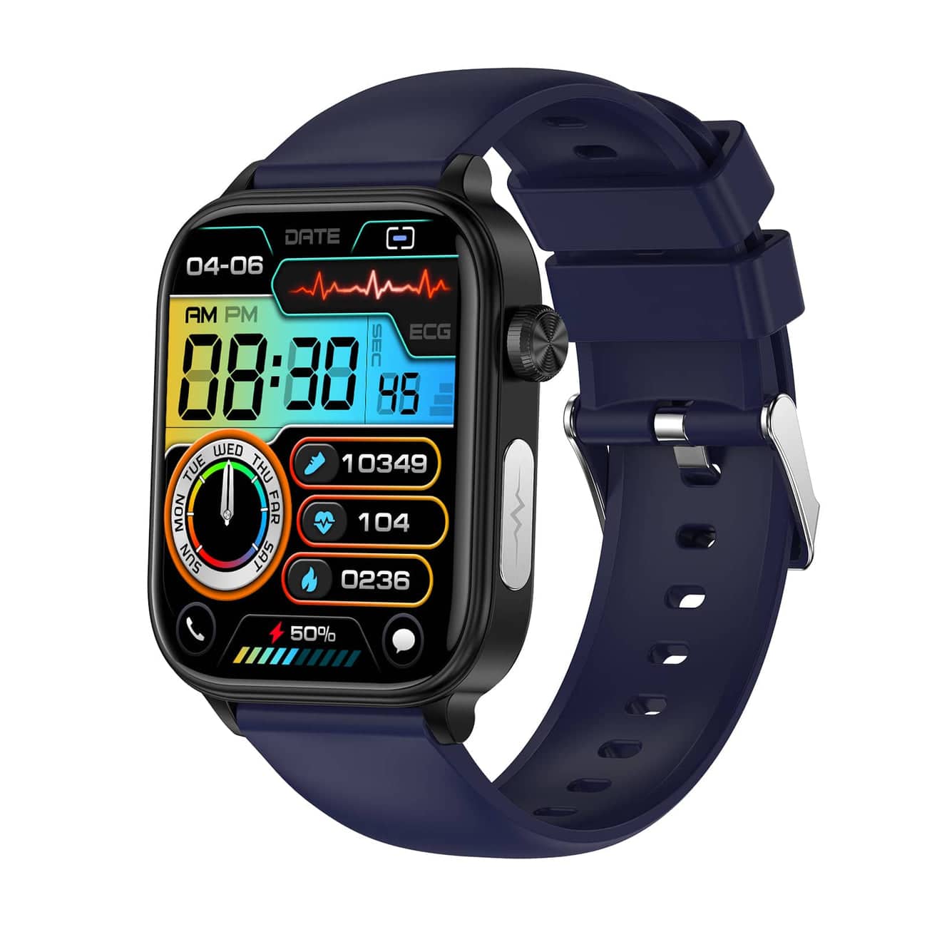 Professional ECG/EKG Non invasive Blood Glucose Health Smart Call Watch