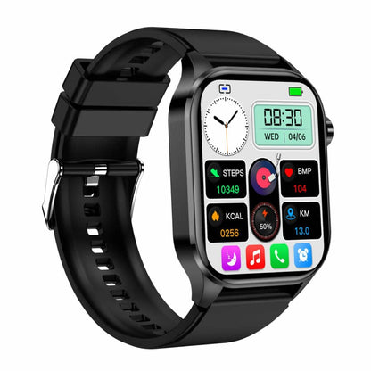 ECG Smartwatch with Blood Sugar, Blood Pressure, Heart Rate, and Fitness Tracking